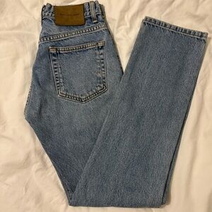 Calvin Klein Light Blue Straight Leg Jeans